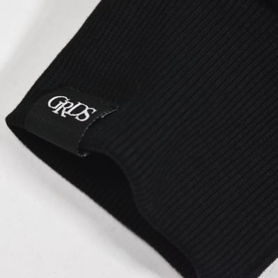 ”WAVE STICKER SERIES“ TURTLENECK SWEATER(黑)5