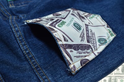 DOLLAR PATCH VINTAGE 美金牛王(經典藍)4