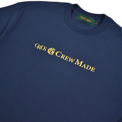 THE SIGN CREW MADE SUIT - T-Shirt(深藍)3