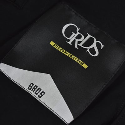 CLASSIC LOGO HALF ZIP SWEATSHIRT(黑)5