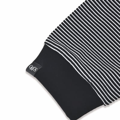 G'$ GOETHE STRIPE L/S TEE(黑白橫條)4
