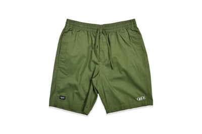 CLASSIC LOGO SHORTS(軍綠)1