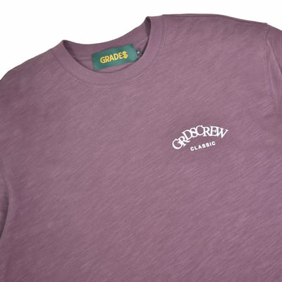 GRDSCREW L/S Tee(竹節棉/紫)2