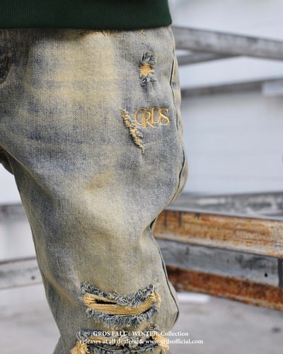 CLASSIC LOGO VINTAGE WASHED JEANS8