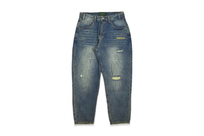 SWASHES LOGO VINTAGE WASHED CARGO JEANS1