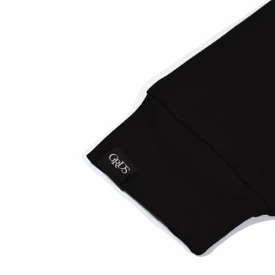 FRAME LINE LOGO L/S TEE(黑)5