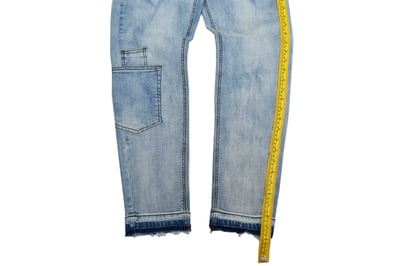 PATCH TAPE JEANS 皮尺牛仔褲(藍)3