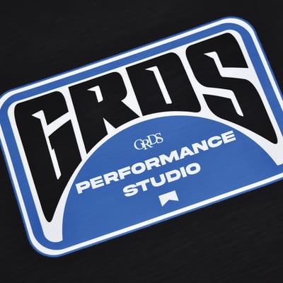 ROUTE MARKER L/S Tee(竹節棉/黑)4