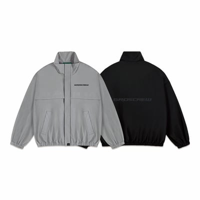 RACING LOGO WINDBREAKER(黑)9