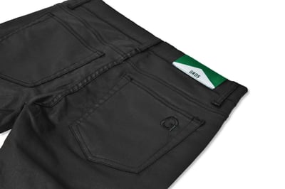 Paint wax pants 蠟面修身窄筒貼腿彈性皮褲4