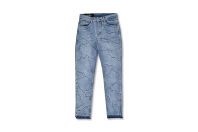 3M THUNDER JEANS 閃電反光破壞水洗牛仔褲3