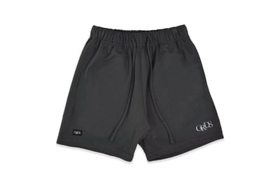CLASSIC EMBROIDERY COTTON SHORTS(灰/銀)1