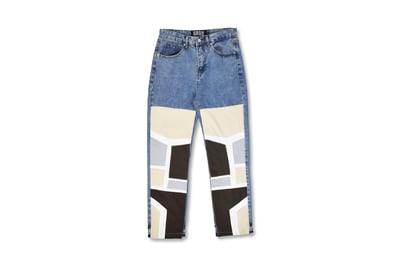 SQUARE PATCH JEANS1
