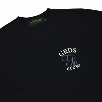 HANDWRITTEN L/S TEE(黑)3