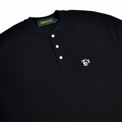 GOETHE HENLEY T-Shirt(黑)4