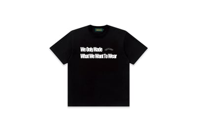 SLOGAN T-Shirt(黑)1