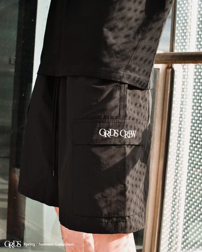 GRDSCREW RIPSTOP POCKET SHORTS(灰綠)11