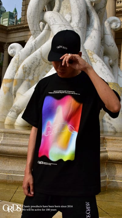 WATERCOLOR T-Shirt(黑)9