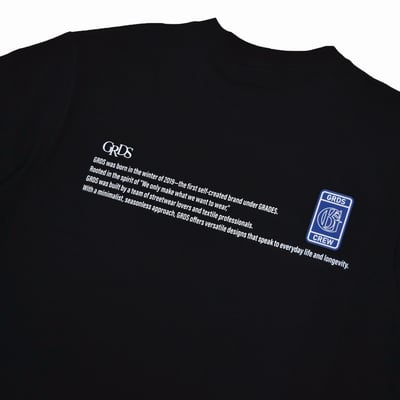 GRDS ROLLER SIGN T-Shirt(黑)5