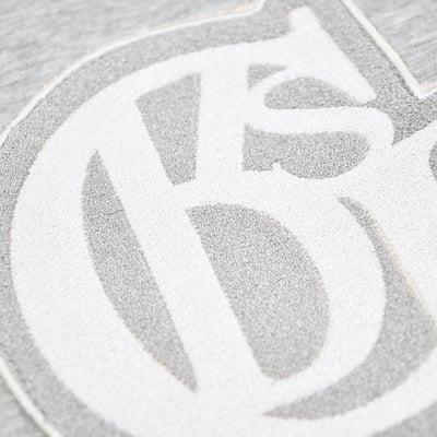 THE SIGN BADGE ZIPPER HOODIE(太空棉/灰)3