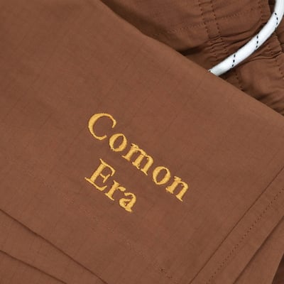 COMON ERA LOGO RIPSTOP BEACH SHORTS(深橙)2