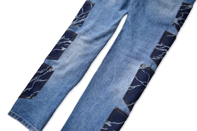 THUNDER POCKET JEANS 燒孔多口袋牛仔褲4