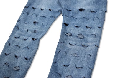 BULLET HOLE JEANS 彈孔牛仔褲6