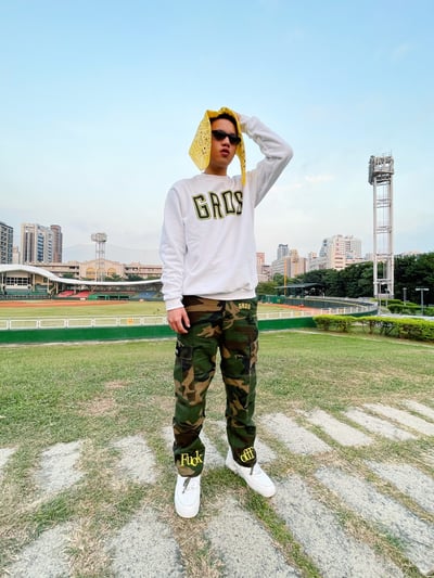 SPORTS LOGO SWEATHER (W) 經典運動字大學衛衣4