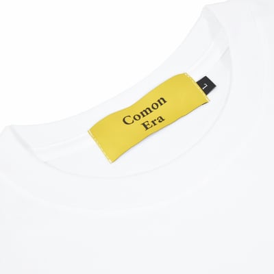 COMON ERA CAMO LOGO TEE(白)5