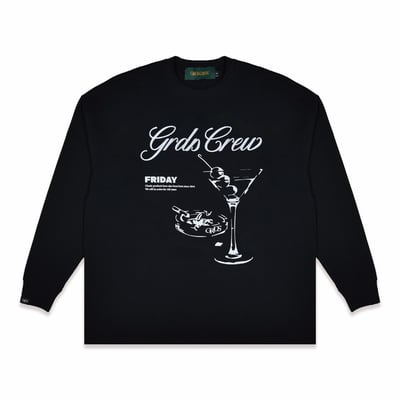 CHILLNIGHT L/S TEE(黑)3