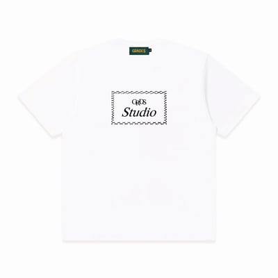 Barbed Frame T-Shirt(白)4