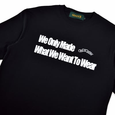 SLOGAN T-Shirt(黑)2