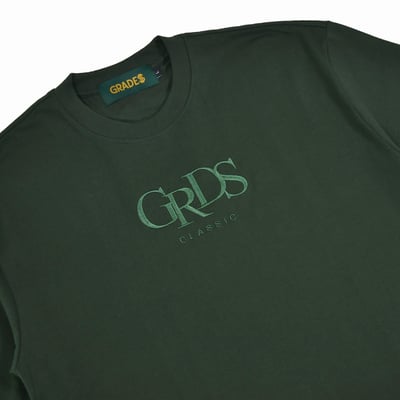 CLASSIC EMBROIDERY T-Shirt(墨綠/綠)3