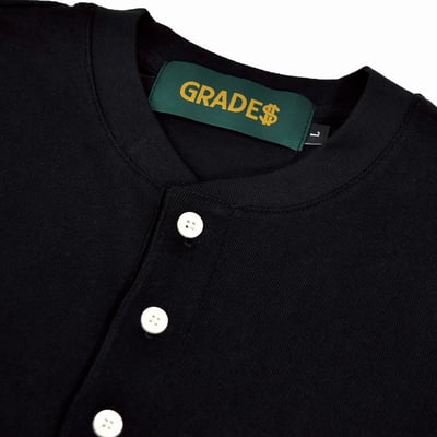 GOETHE HENLEY T-Shirt(黑)2
