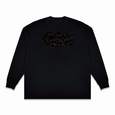 WAVE SHADOW L/S TEE(黑)5
