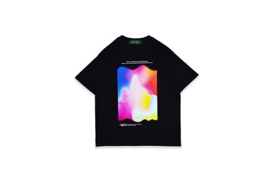 WATERCOLOR T-Shirt(黑)1