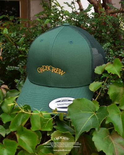 GRDSCREW CLASSIC TRUCKER CAP(綠)6