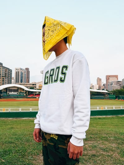 SPORTS LOGO SWEATHER (W) 經典運動字大學衛衣3