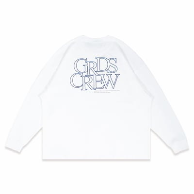 FRAME LINE LOGO L/S TEE(白)3