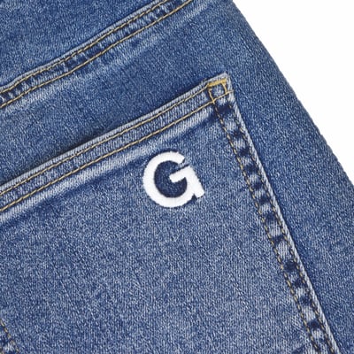 GRDS CREW LOGO JEANS(藍)3