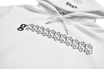 g$+ HOODIE(白黑)5