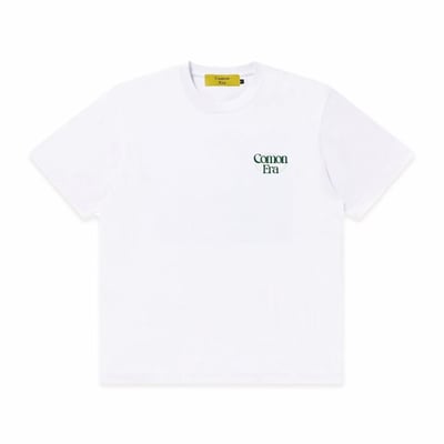 COMON ERA SVART HULL TEE(白)1