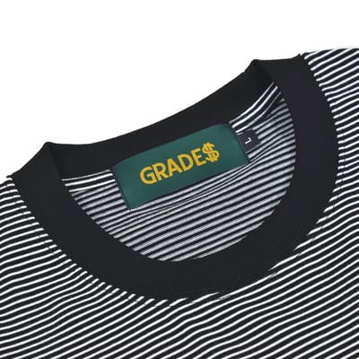 G'$ GOETHE STRIPE L/S TEE(黑白橫條)3