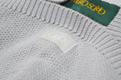 CLASSIC LOGO KNIT ZIPPER HOODIE(灰)3