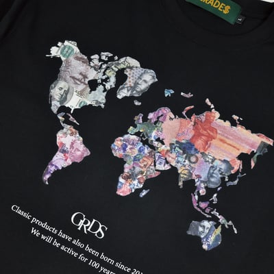 CASH WORLD T-Shirt(黑)3