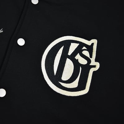 THE SIGN VARSITY JACKET(黑)4
