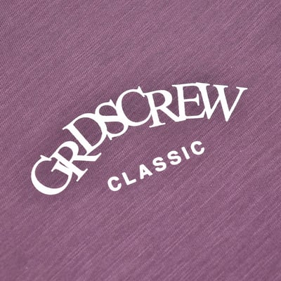 GRDSCREW L/S Tee(竹節棉/紫)3