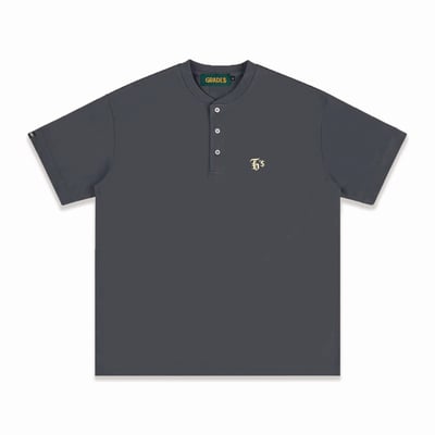 GOETHE HENLEY T-Shirt(深灰)6