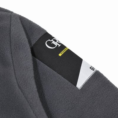LABEL FLEECE JACKET(灰)8