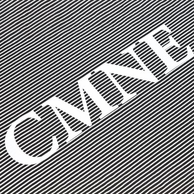 CMNE STRIPED TEE(黑白橫條)4